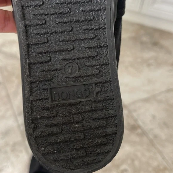 Bongo black platform lace up sneakers size 7M - Picture 12 of 12